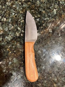 Finished shovel knife :-)