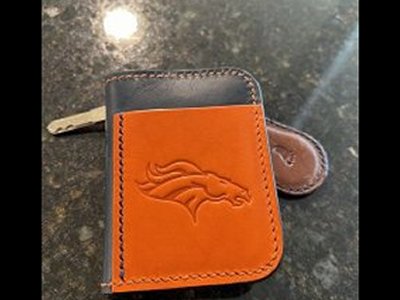 My everyday carry bifold wallet (front)